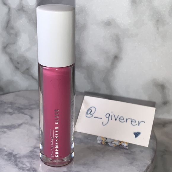 4x Pink Lip Set MAC DAZZLEGLASS & CREMESHEEN GLASS Limited Edition - Picture 10 of 17